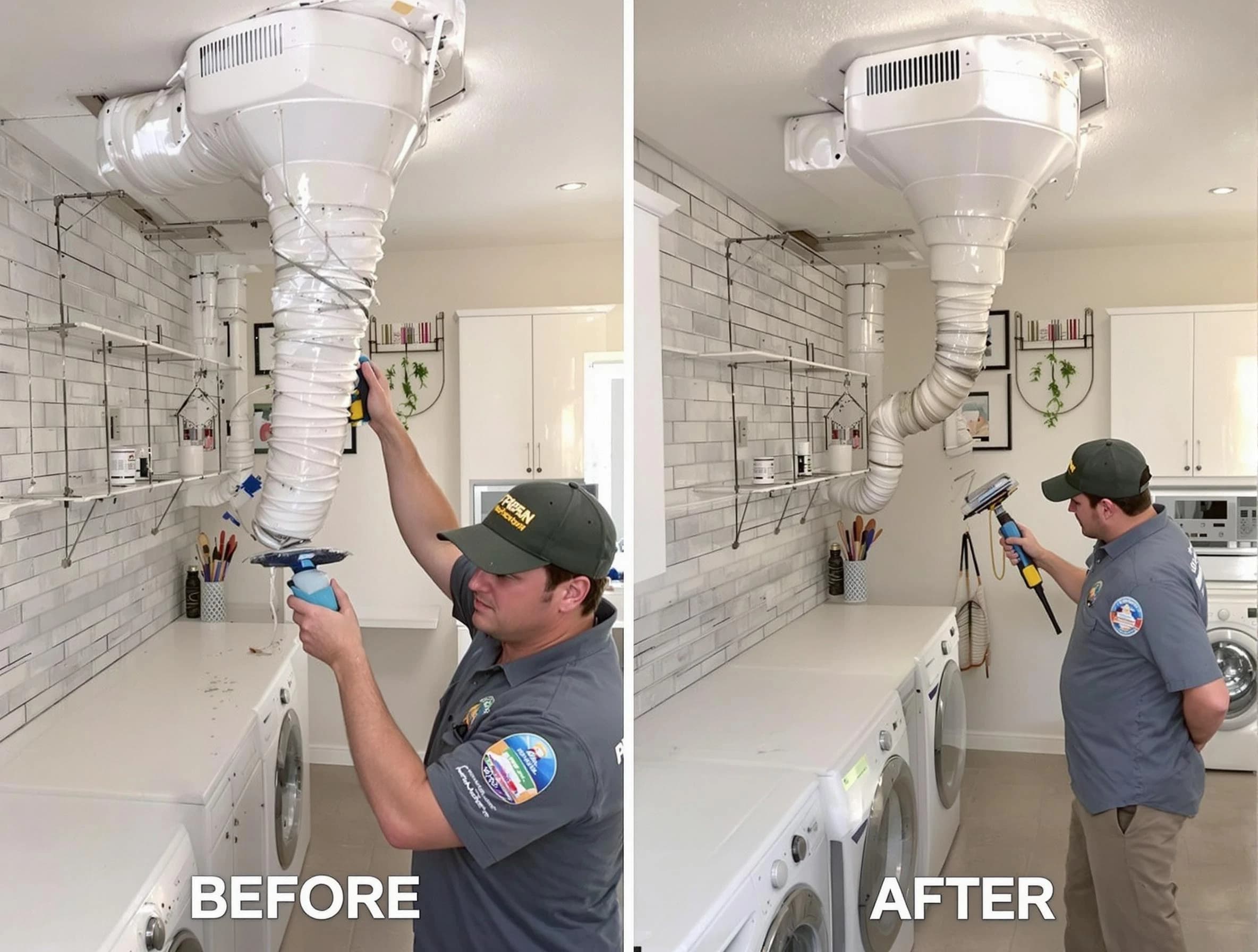 Professional dryer exhaust vent cleaning by Acton Dryer Vent Cleaning in Acton
