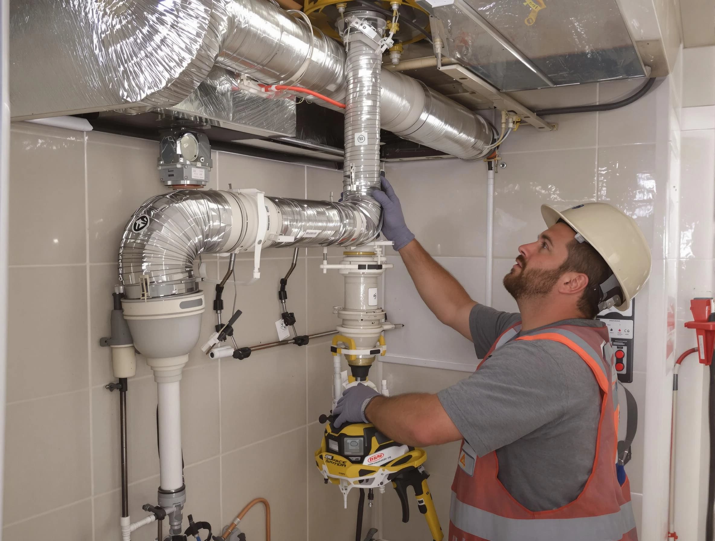 Acton Dryer Vent Cleaning expert performing professional dryer vent repair and installation in Acton