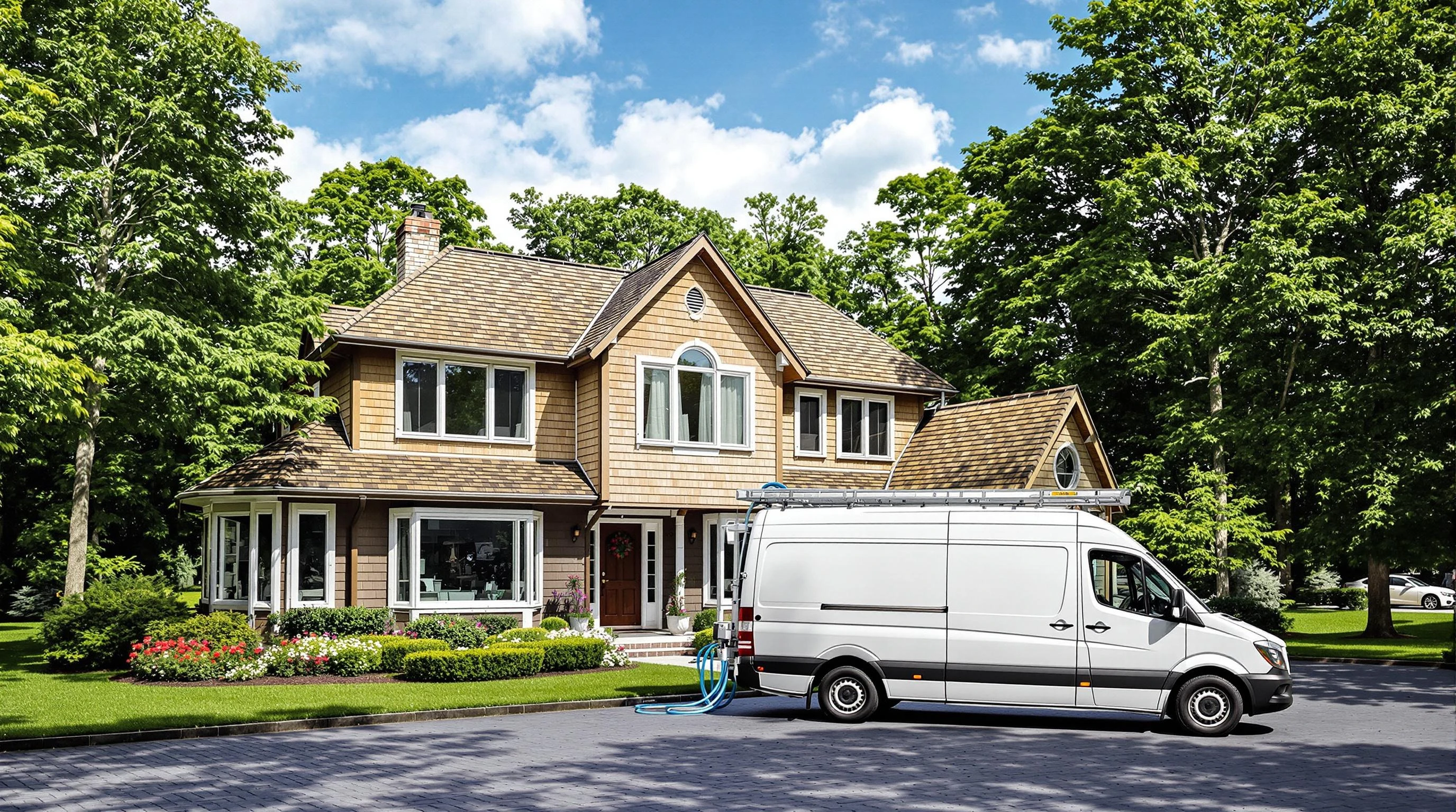 Acton Dryer Vent Cleaning dryer vent cleaning crew working in Littleton, MA