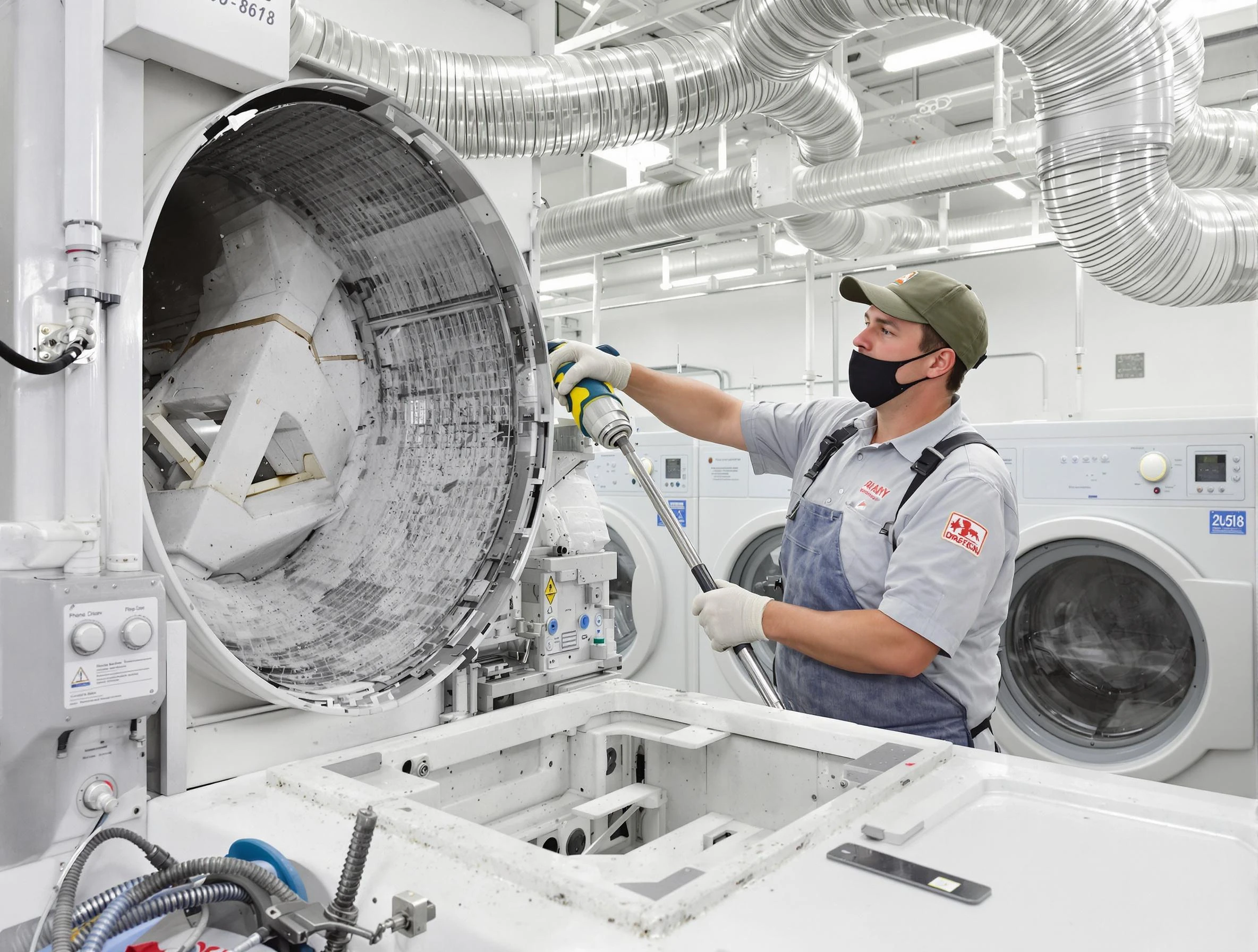 Commercial Dryer Vent Cleaning in Acton