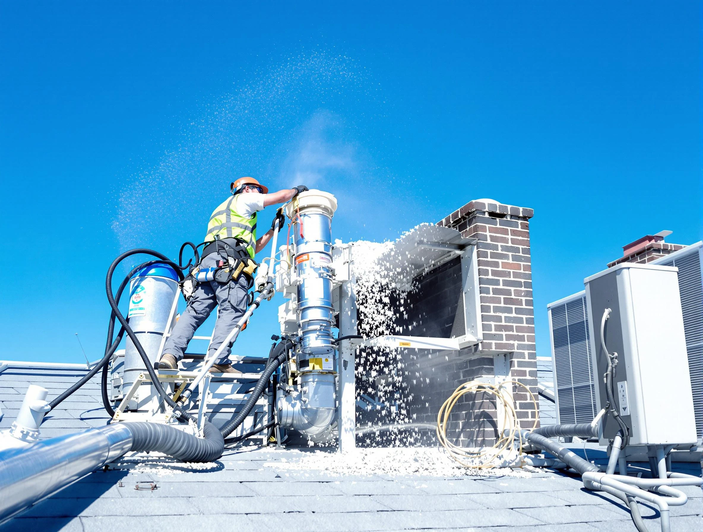 Expert roof dryer vent cleaning by Acton Dryer Vent Cleaning in Acton